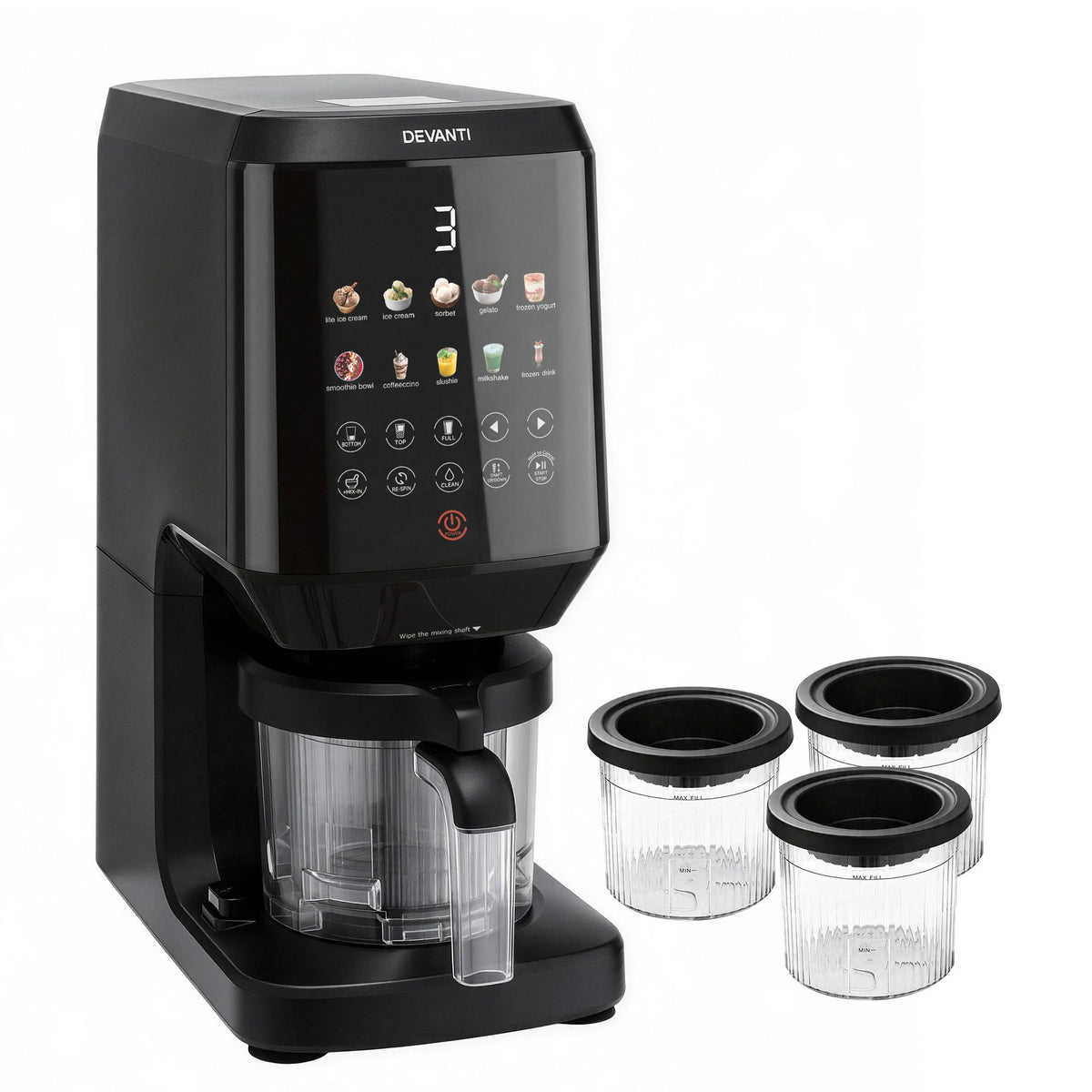 Devanti 10-in-1 Ice Cream Maker and Gelato Machine