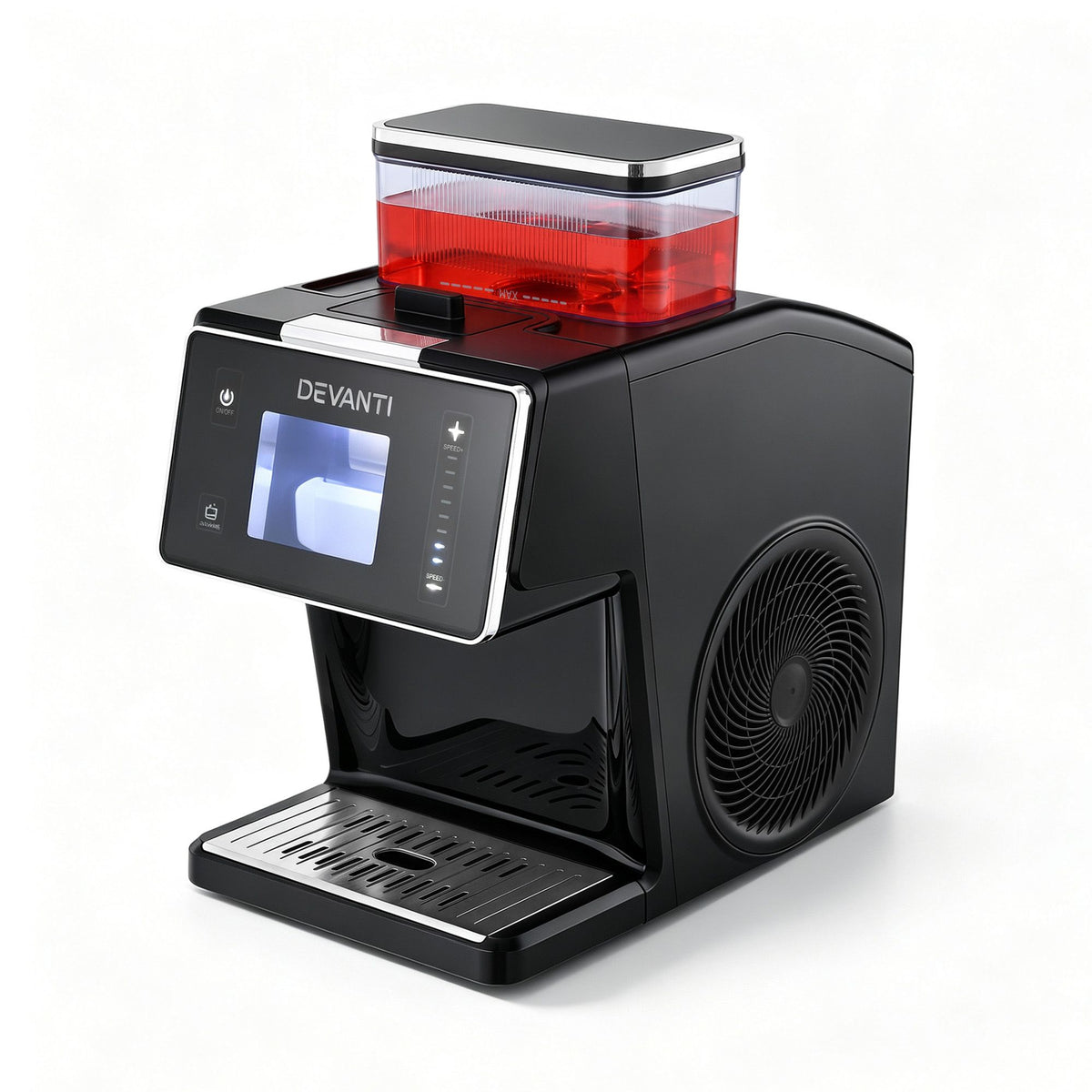 Devanti Ice Maker 20kg Snowflake Bingsu Shaved Ice Machine Black