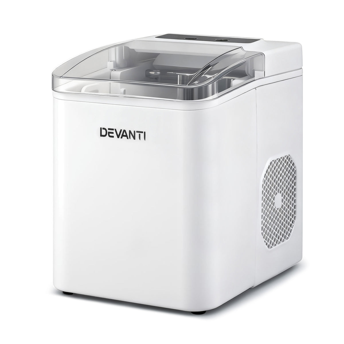 Devanti Portable Ice Maker Machine 12kg Countertop White