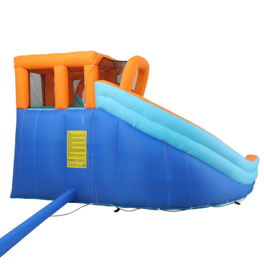 AirMyFun Kids Inflatable Water Park Double Slide Jumping Castle 465x390cm