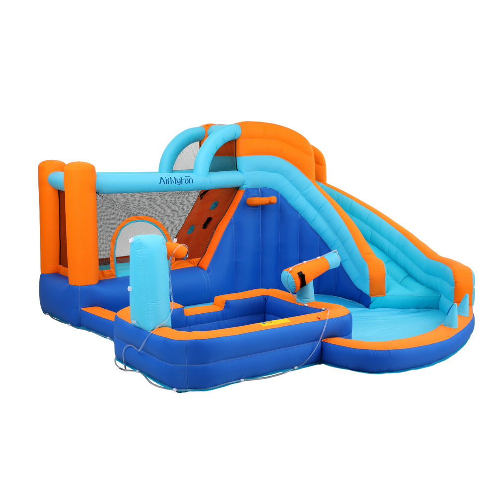 AirMyFun 382cm Kids Inflatable Water Slide Park Jumping Castle