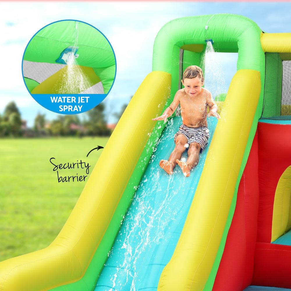 Doctor Dolphin Kids Inflatable Water Park 575x445cm Slides & Jumping Castle
