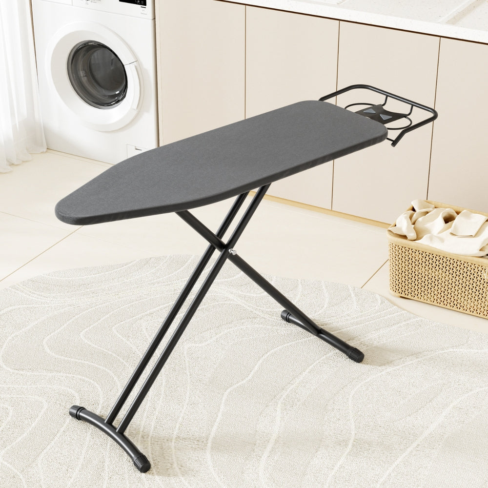 Artiss Foldable Ironing Board Black Iron Rest