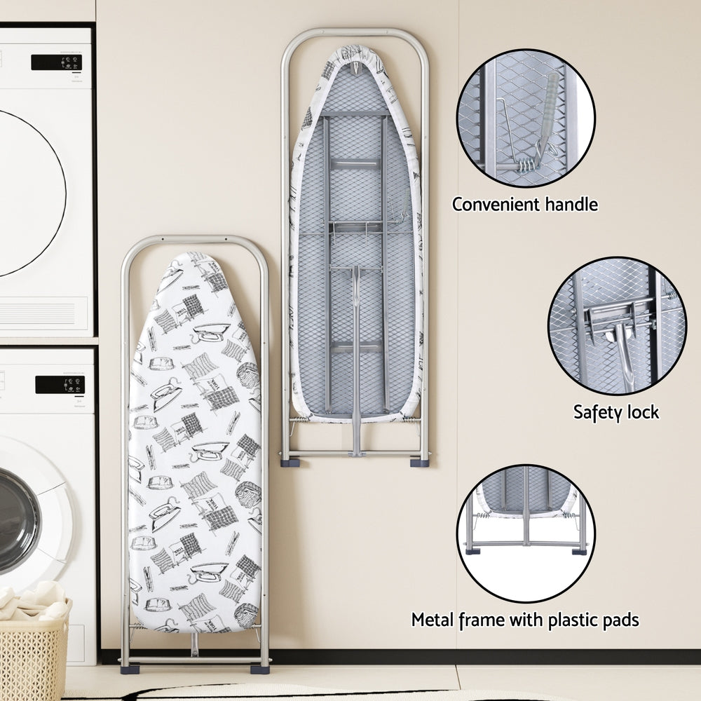 Artiss Wall-Mounted Foldable Ironing Board White
