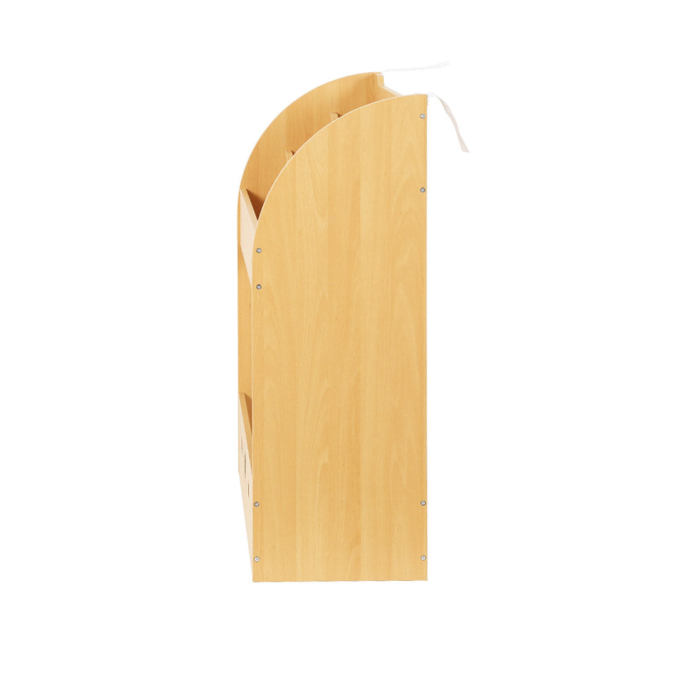 Keezi Kids Bookshelf 3-Tier Wooden Organiser
