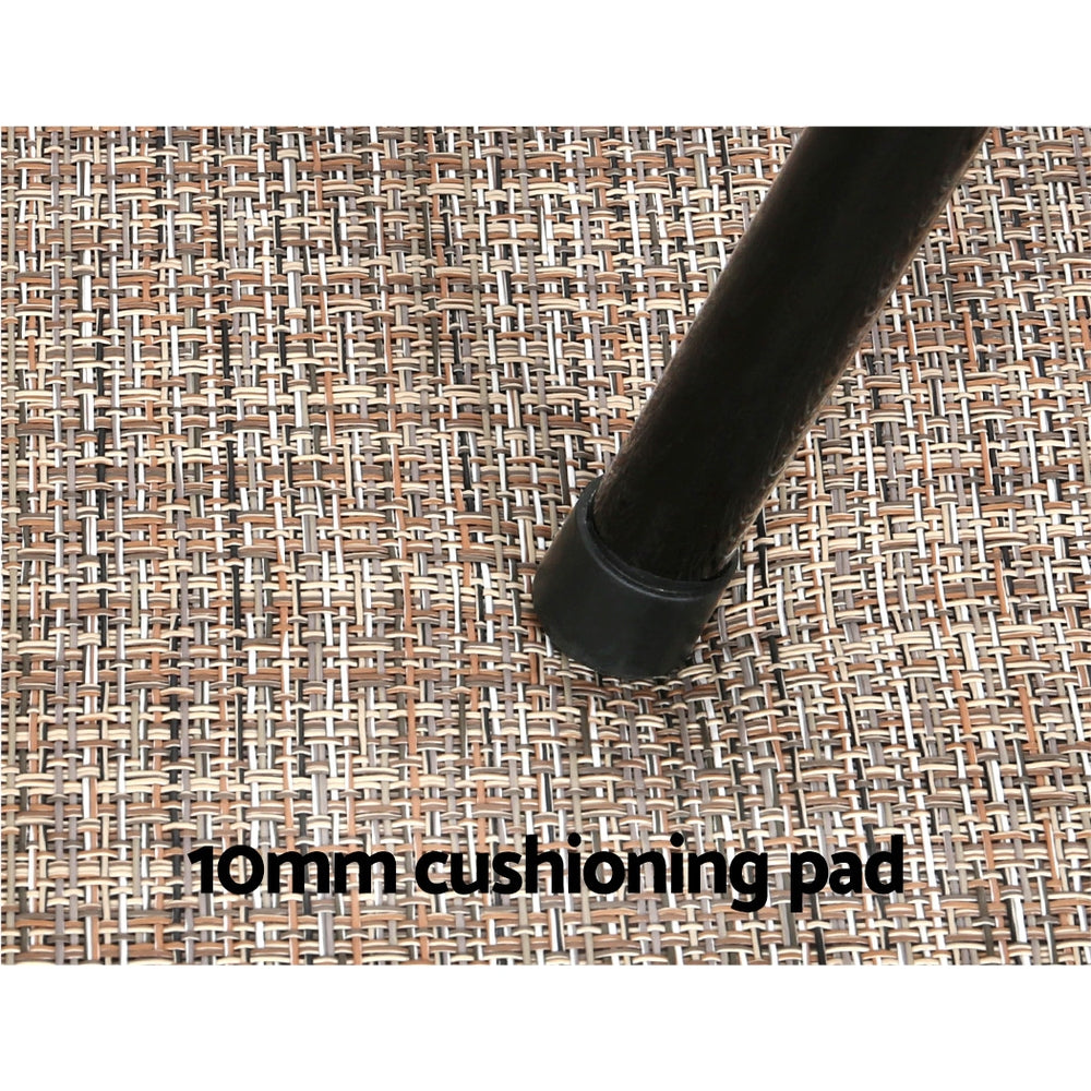 Lena 45x75cm Kitchen Mat Non-slip Textilene Multicoloured