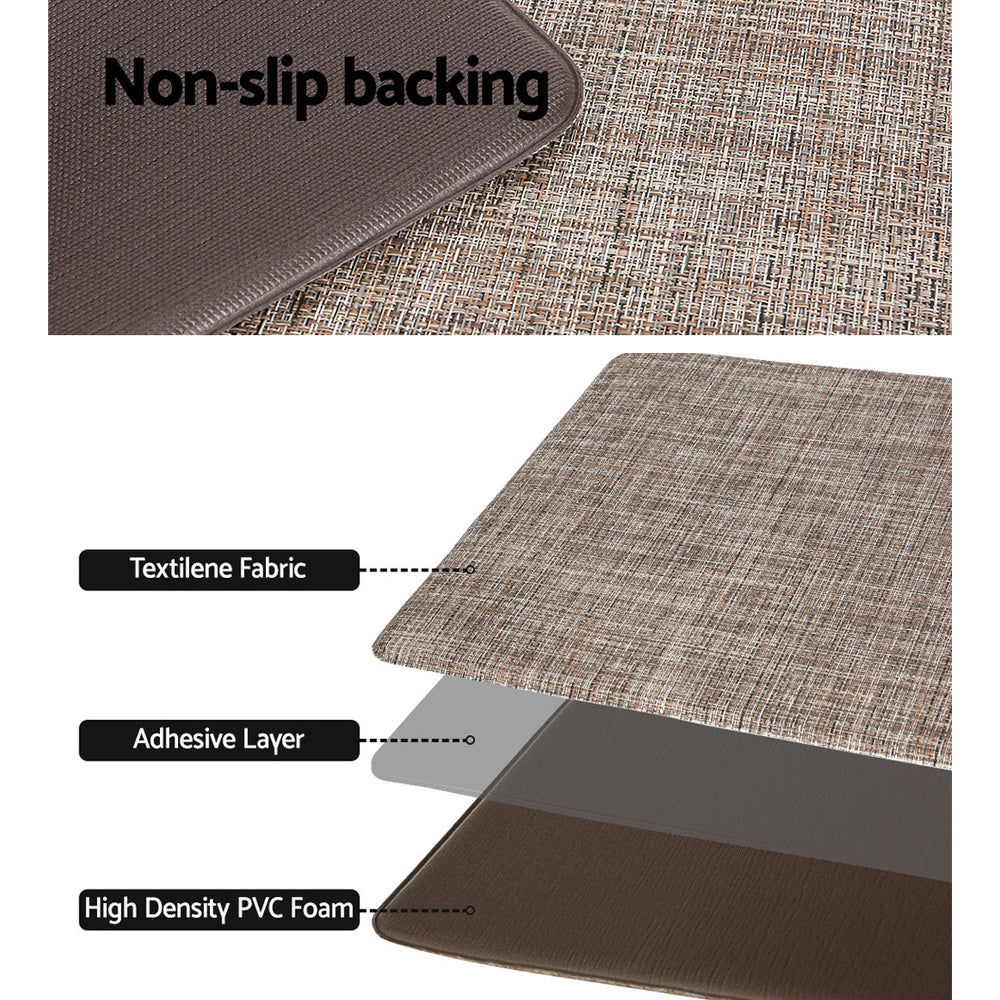 Lena 45x75cm Kitchen Mat Non-slip Textilene Multicoloured