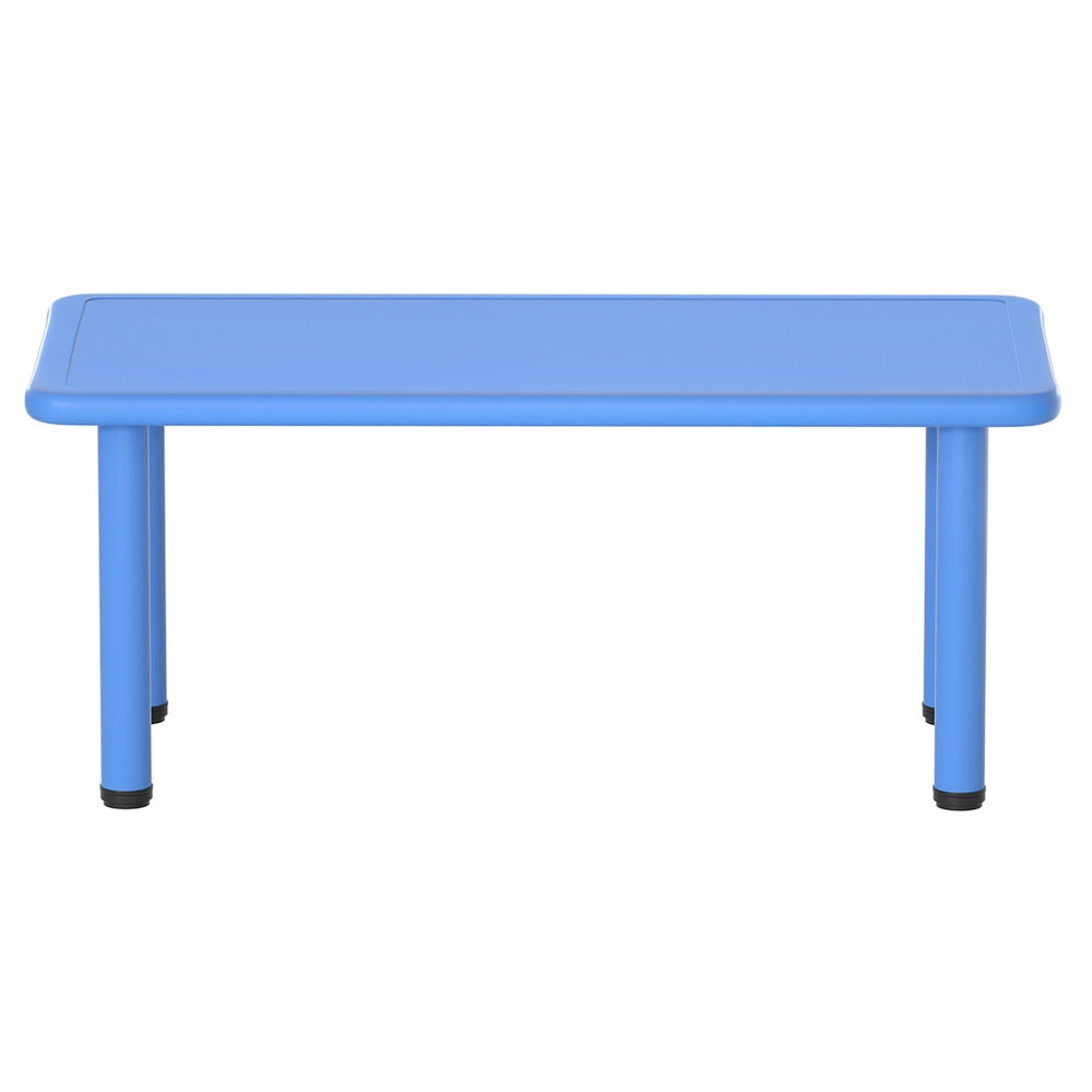 Keezi Kids Activity Desk 120x60cm Plastic Square Adjustable