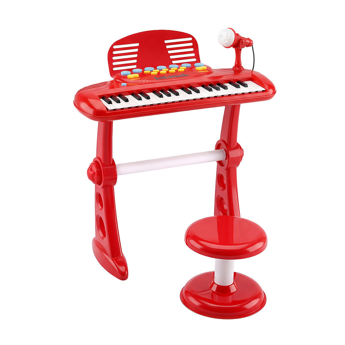 Keezi 37-Key Kids Piano Keyboard Set with Stool and Microphone