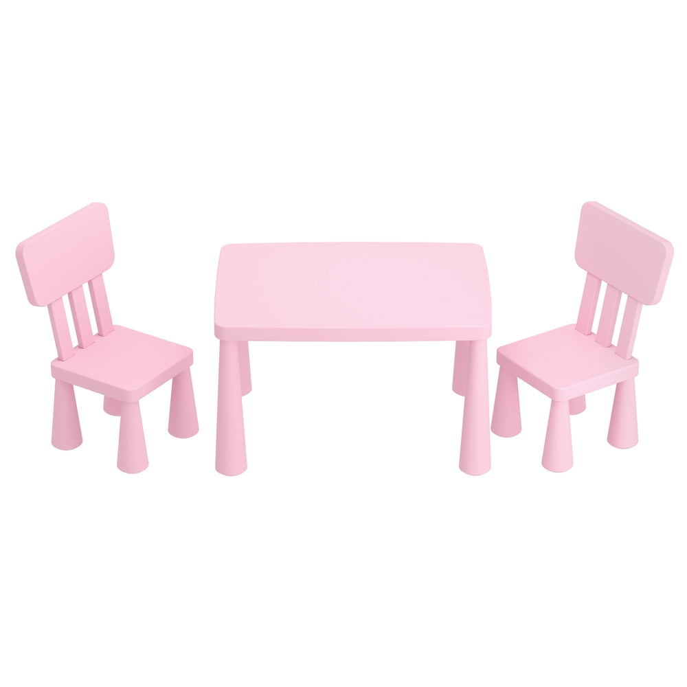Keezi Kids Activity Table Set Pink