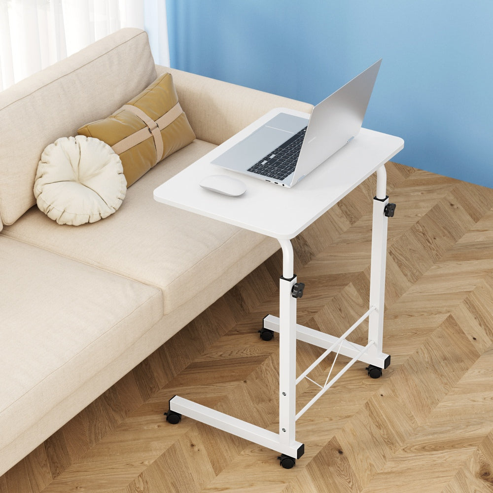 Adjustable 60CM Laptop Desk Table White
