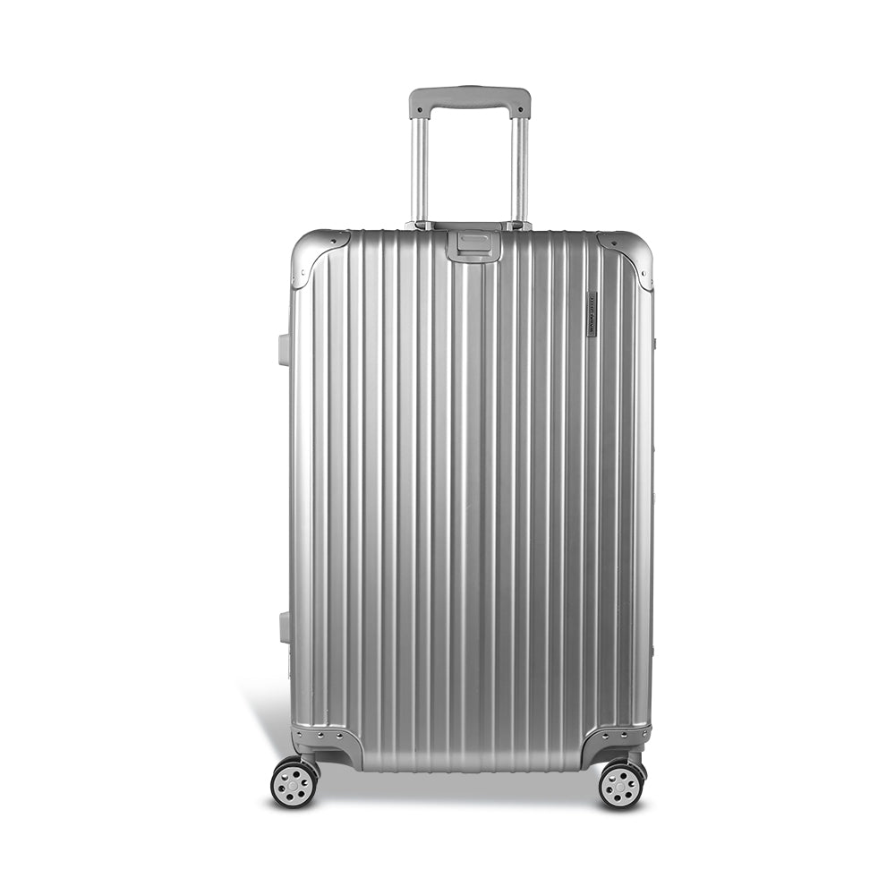Wanderlite 28" Luggage TSA Lock Hard Shell Silver