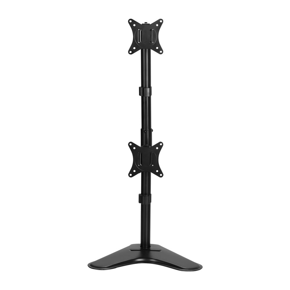 Artiss Dual Monitor Arm Stand Freestanding Black