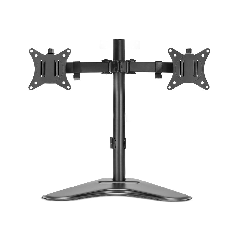 Artiss Dual Monitor Arm Stand Adjustable Black
