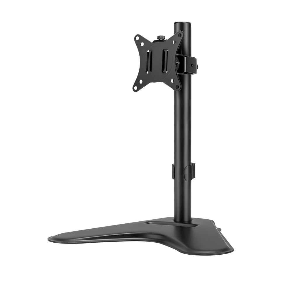 Artiss Single Monitor Arm Freestanding Adjustable Black