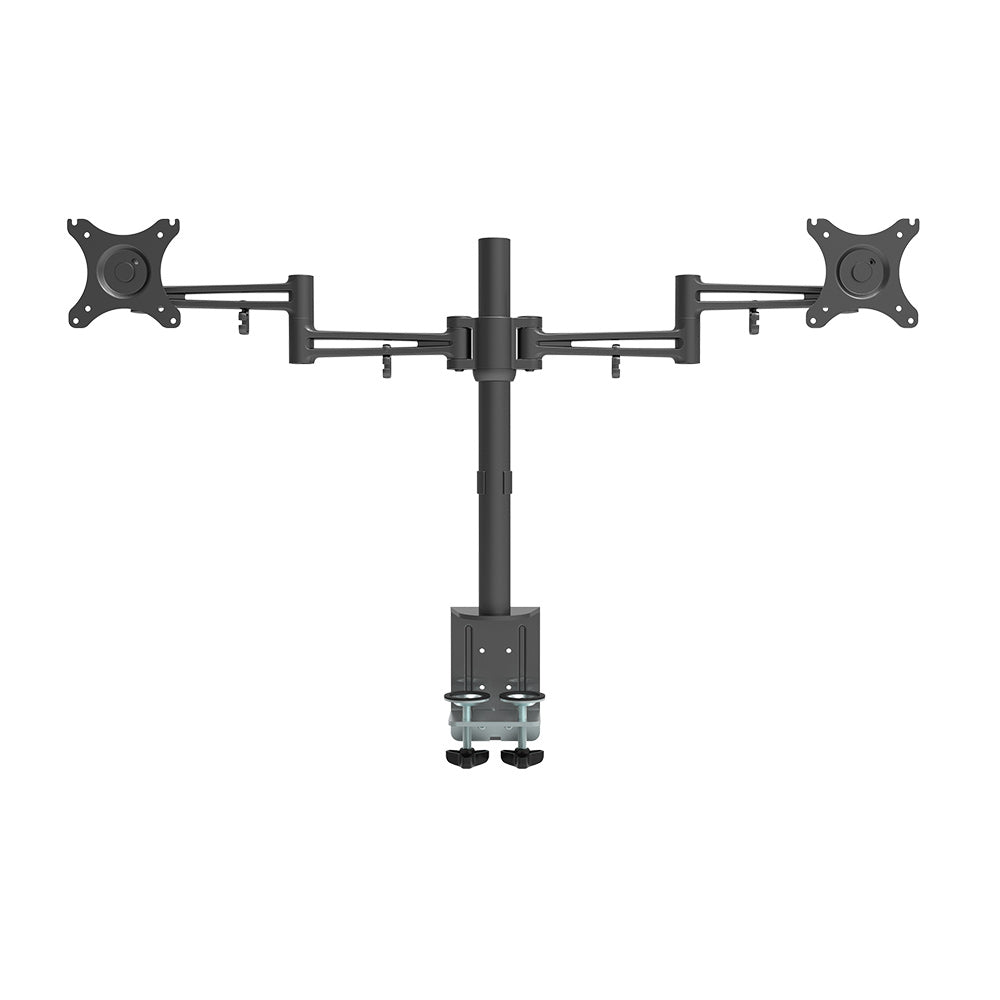 Artiss Dual Monitor Arm Desk Mount Black