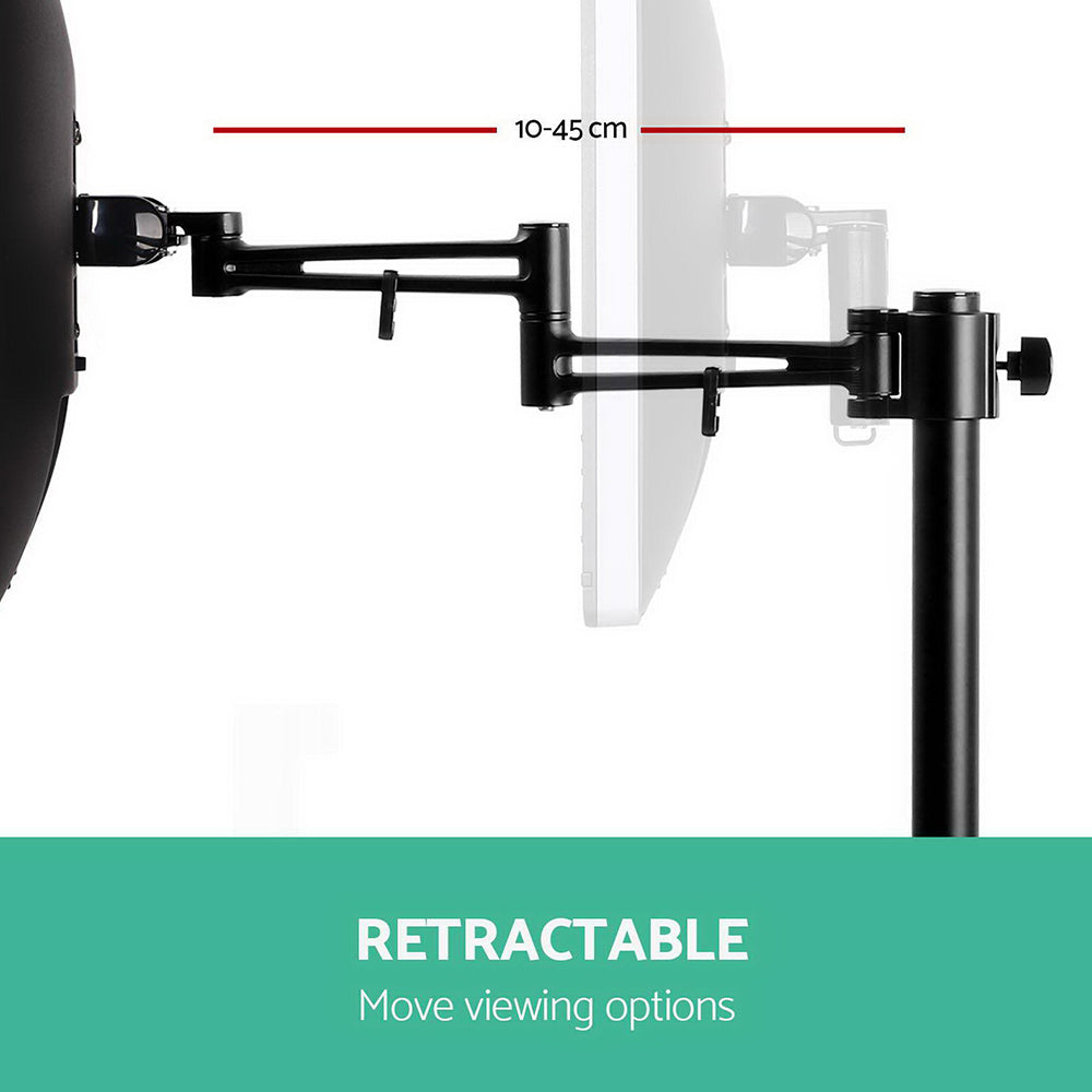 Artiss Single Monitor Arm Desk Mount Adjustable Black