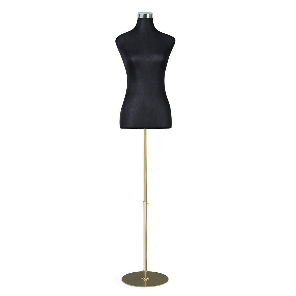 Embellir Female Mannequin Dressmaker Display Torso Black