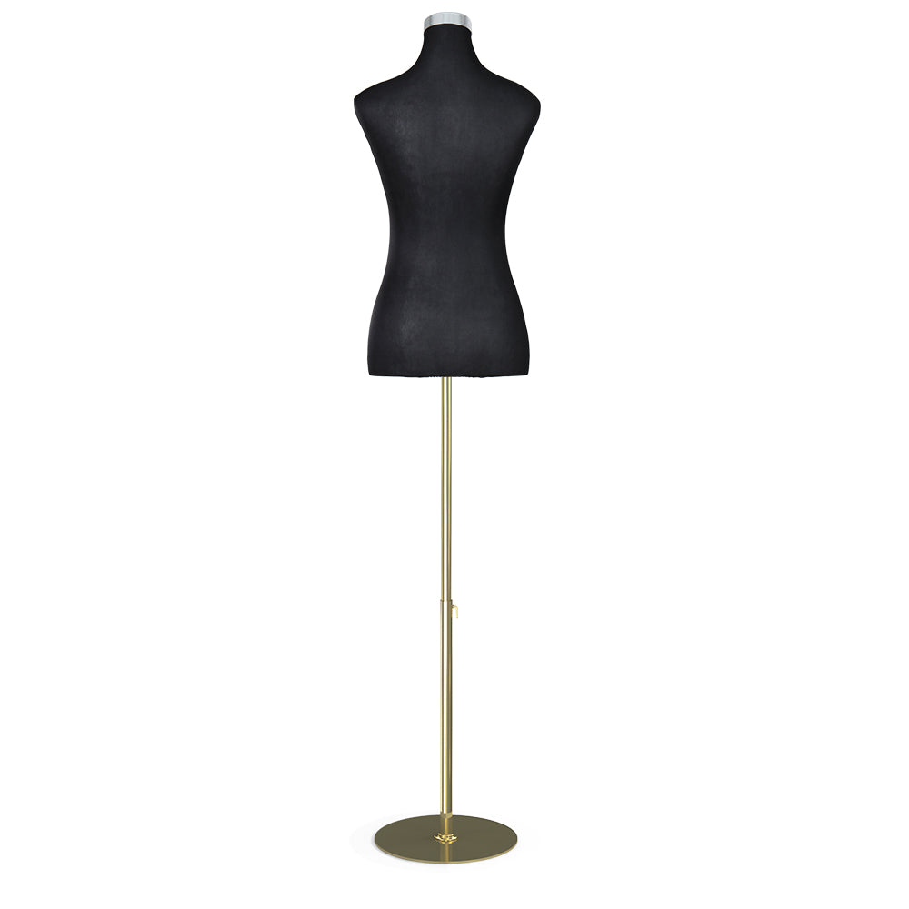 Embellir Female Mannequin Dressmaker Display Torso Black