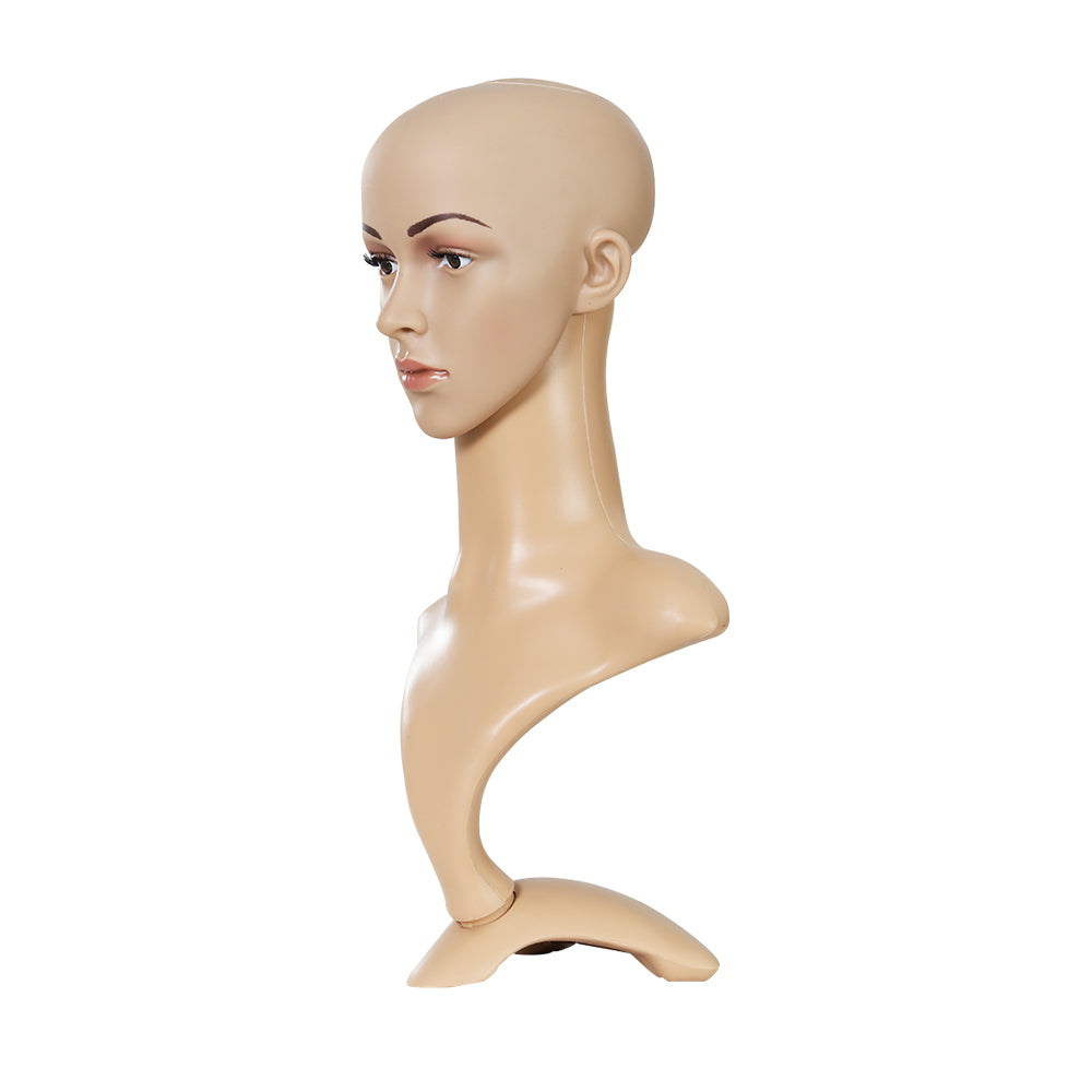 Embellir Female Mannequin Head Display Model Professional Use