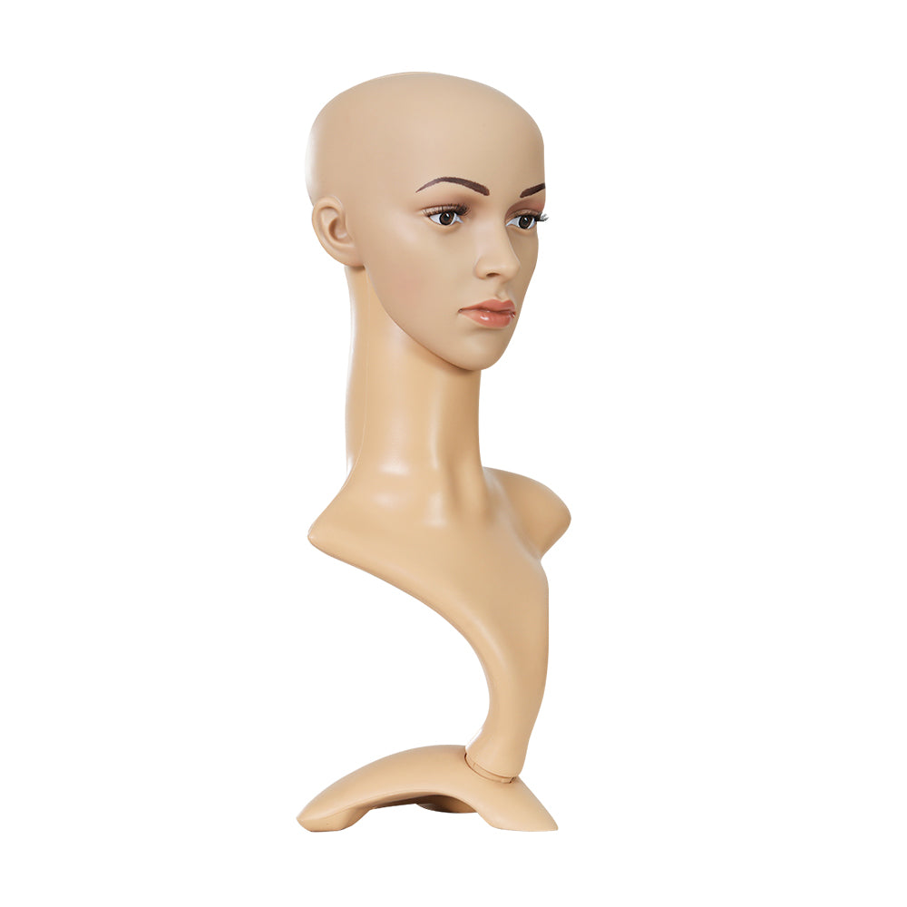 Embellir 52cm Female Mannequin Head Display Model Professional Use