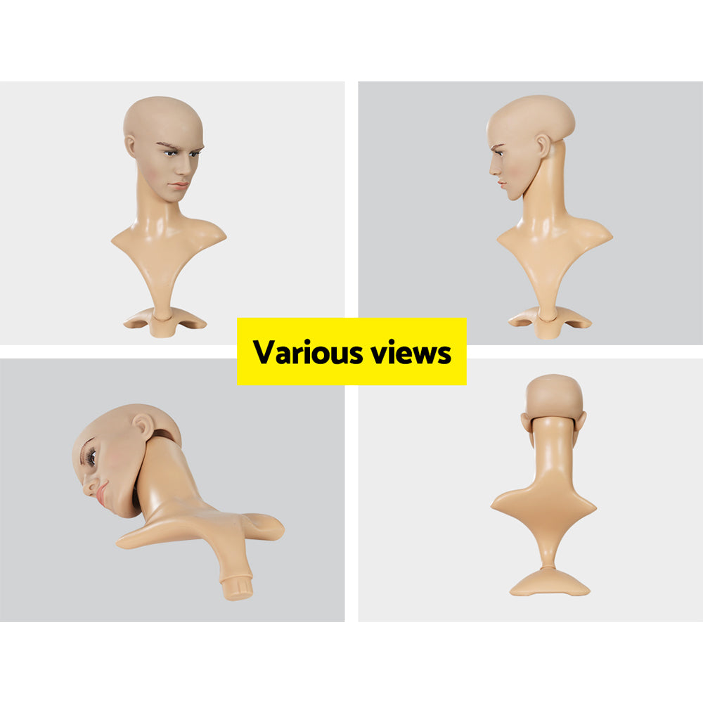 Embellir Male Mannequin Head Display Model 52cm