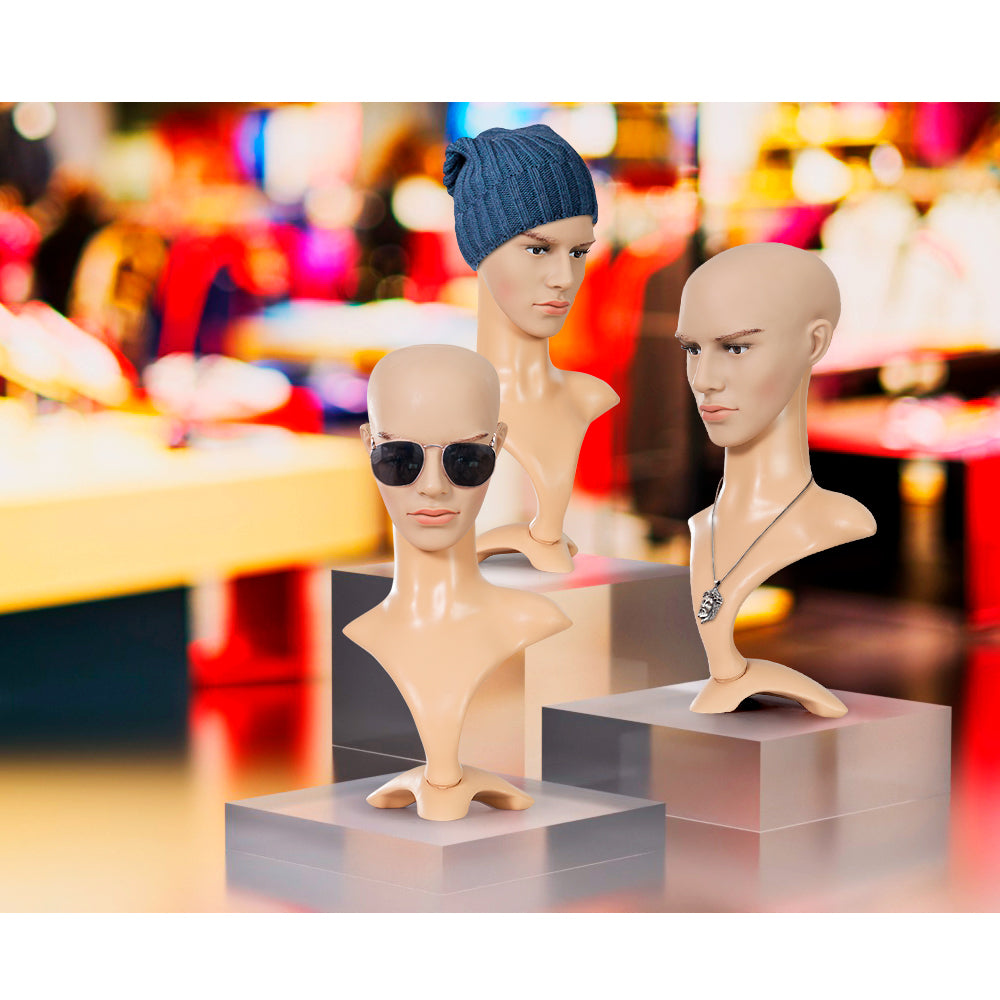 Embellir Male Mannequin Head Display Model 52cm
