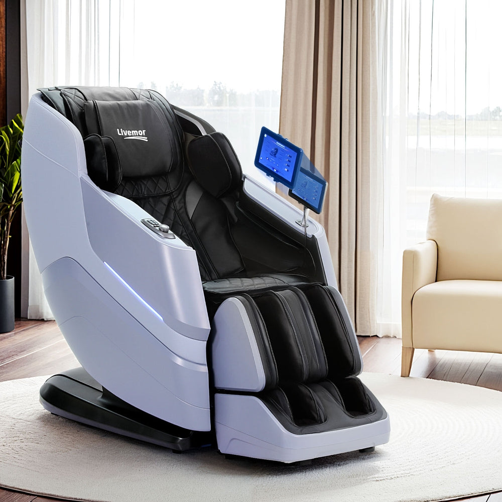 Miraj 4D Electric Massage Chair Recliner Black