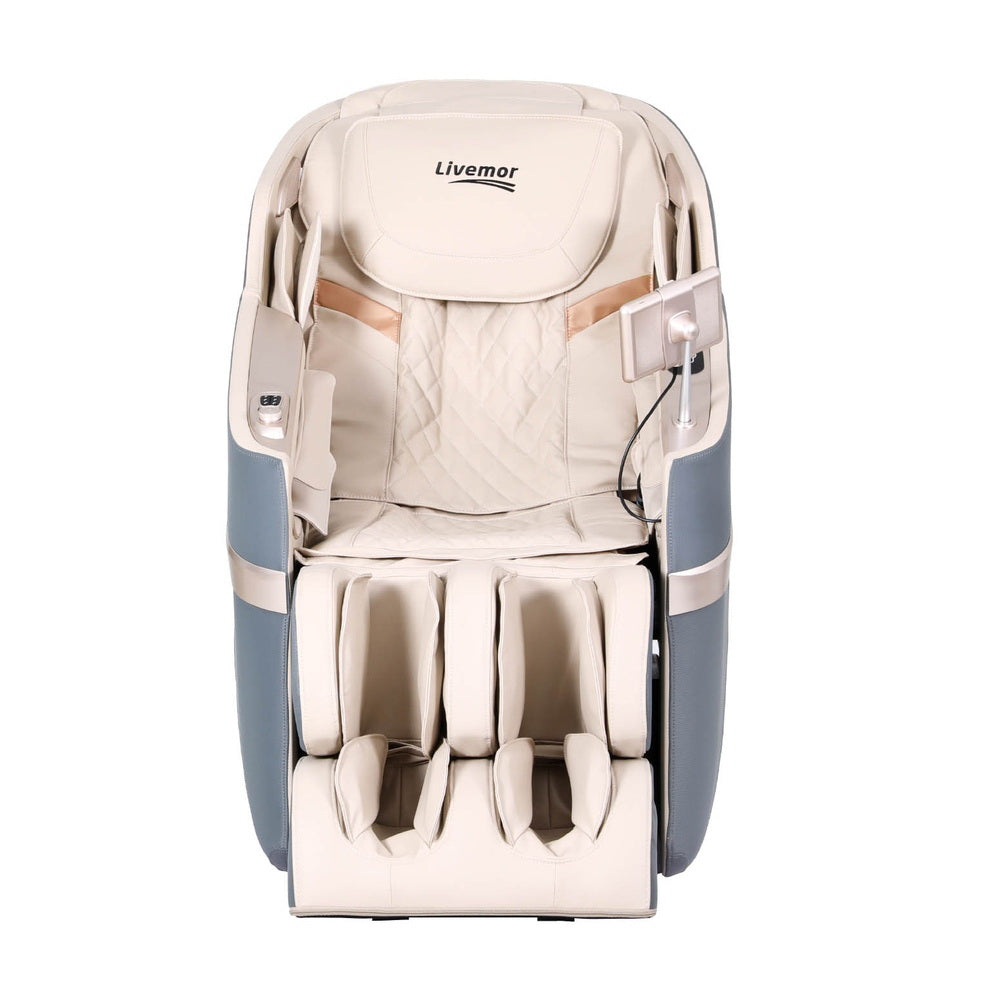 Sina 4D Massage Chair Electric Recliner Gray