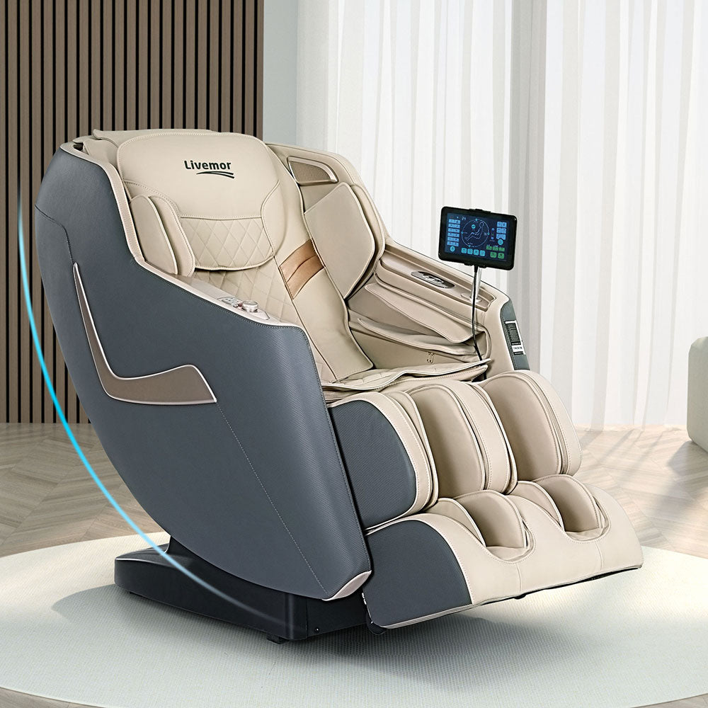 Opal 3D Massage Chair Electric Recliner Grey