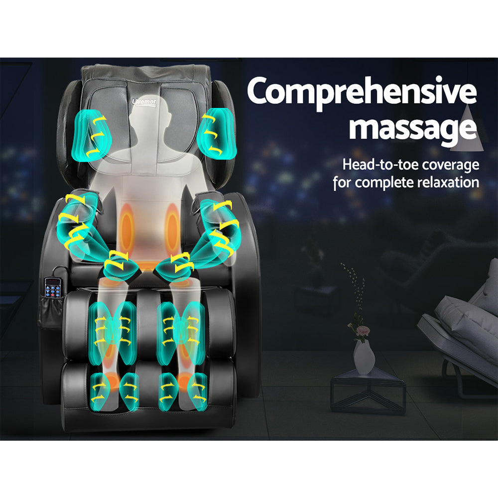 Belmue Full Body Electric Massage Chair Recliner 22 Nodes