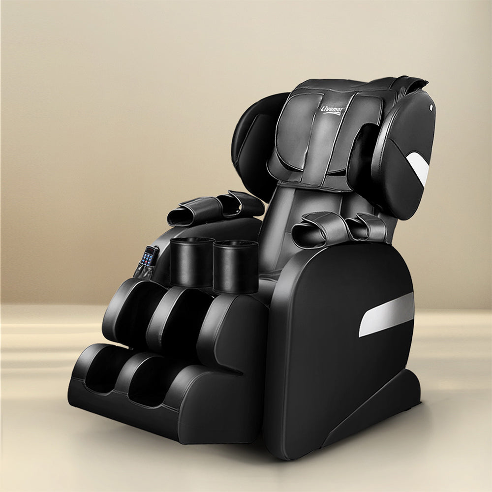 Belmue Full Body Electric Massage Chair Recliner 22 Nodes