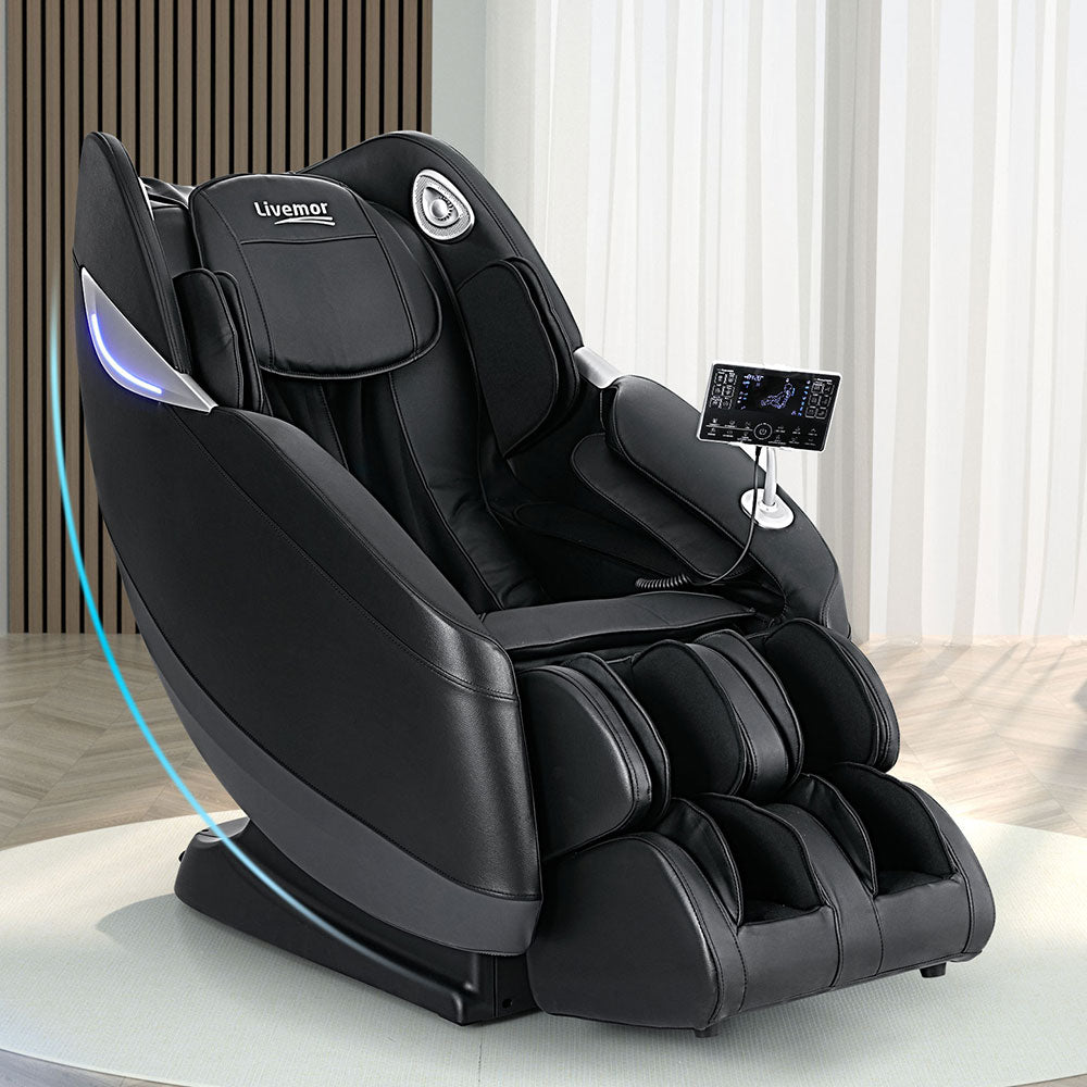 Flynn 3D Electric Massage Recliner Chair Black