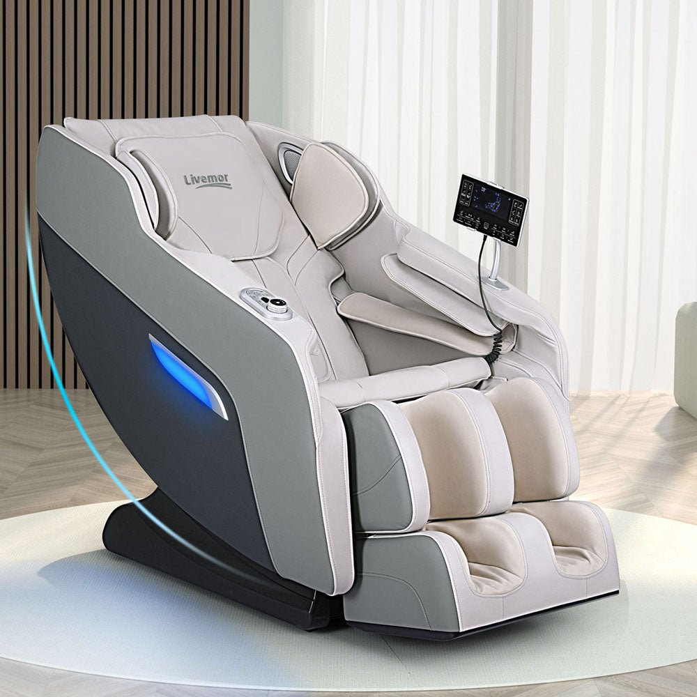 Brisa Electric Massage Chair Recliner Grey