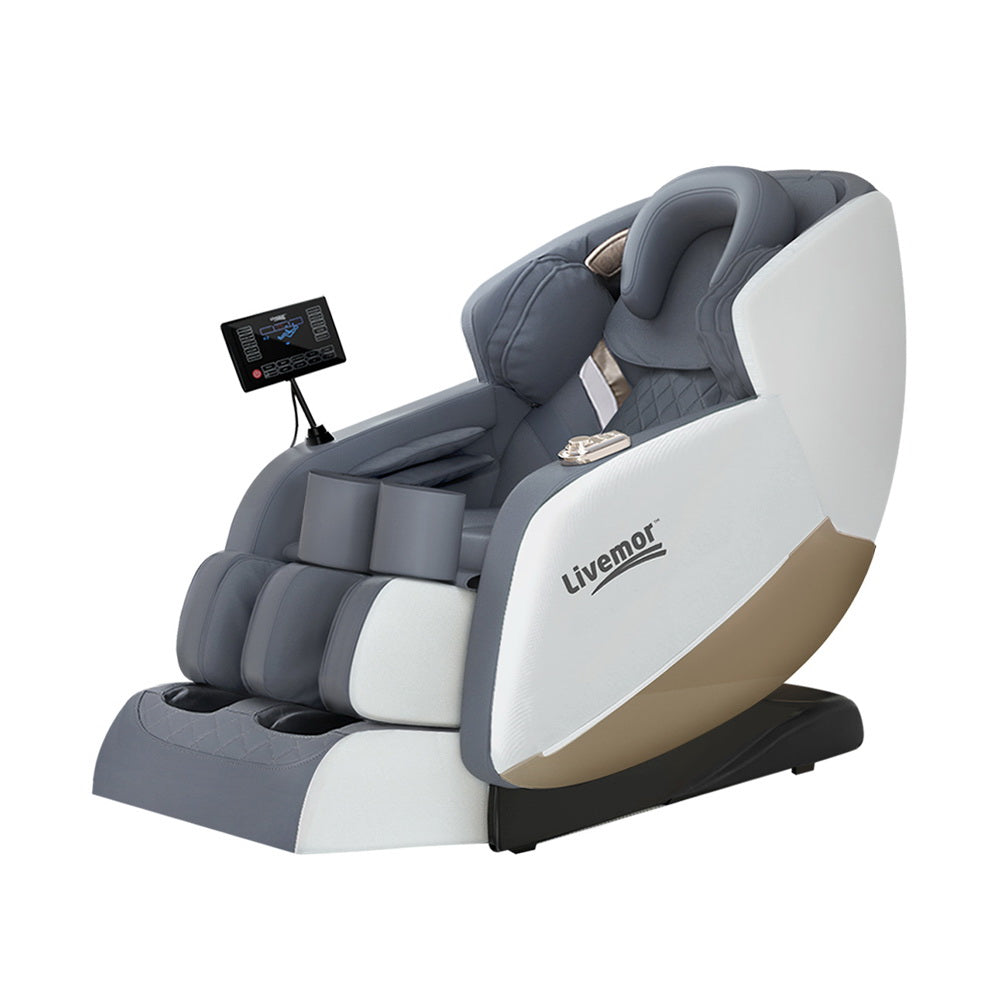 Beryl Electric Massage Chair Recliner Heated Grey