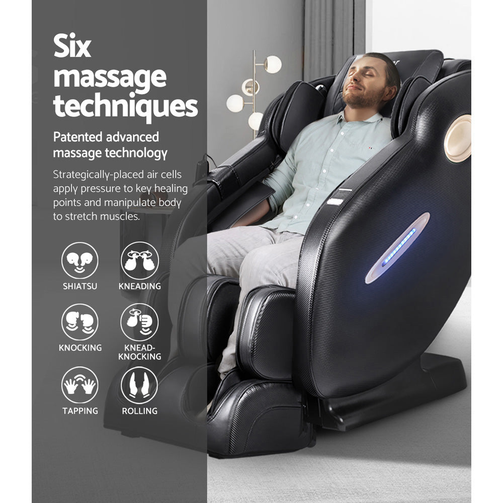 Ozeni Electric Massage Chair Recliner Black