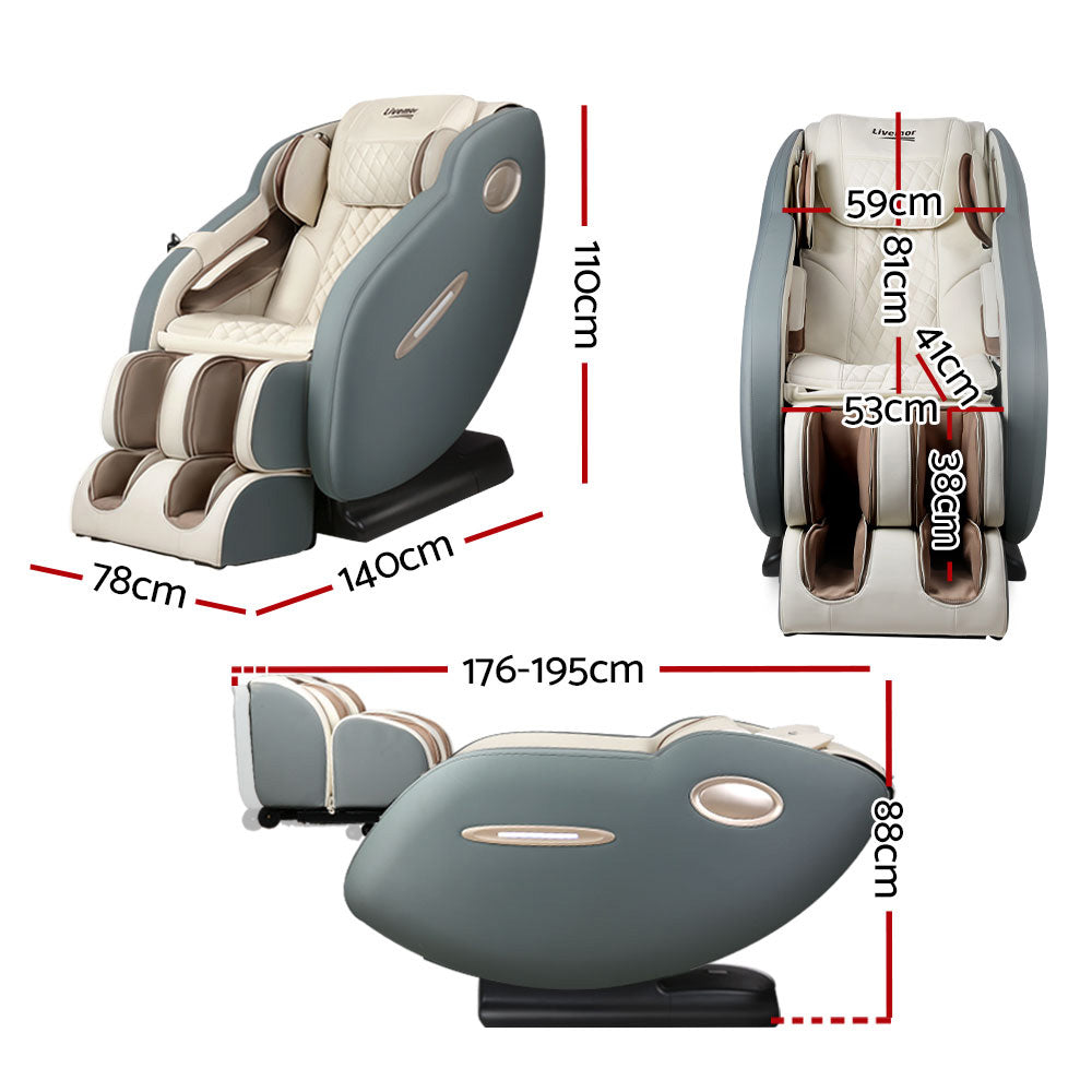 Ozeni Electric Recliner Massage Chair Grey