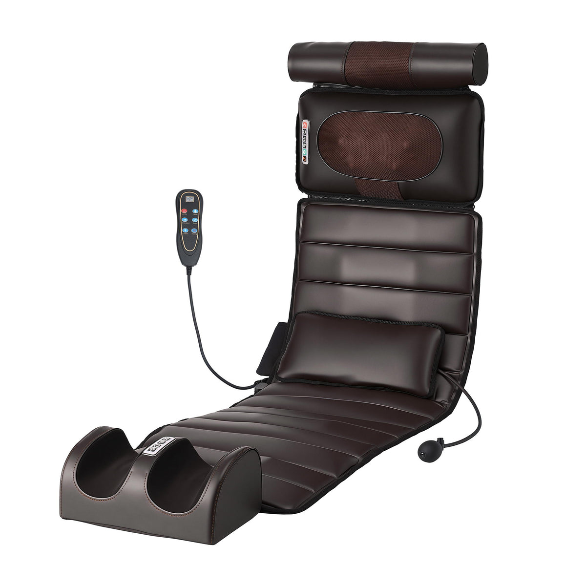 Livemor Heated Massage Mat with Airbag and Foot Massager