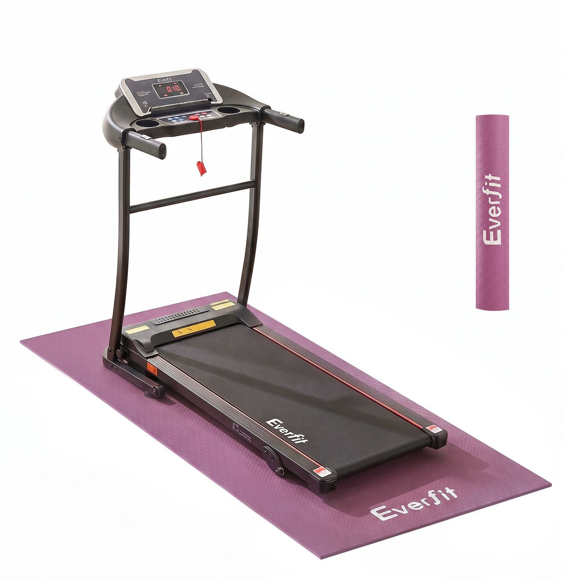 Everfit Exercise Equipment Mat 1.8M Home Gym Floor Mat Purple
