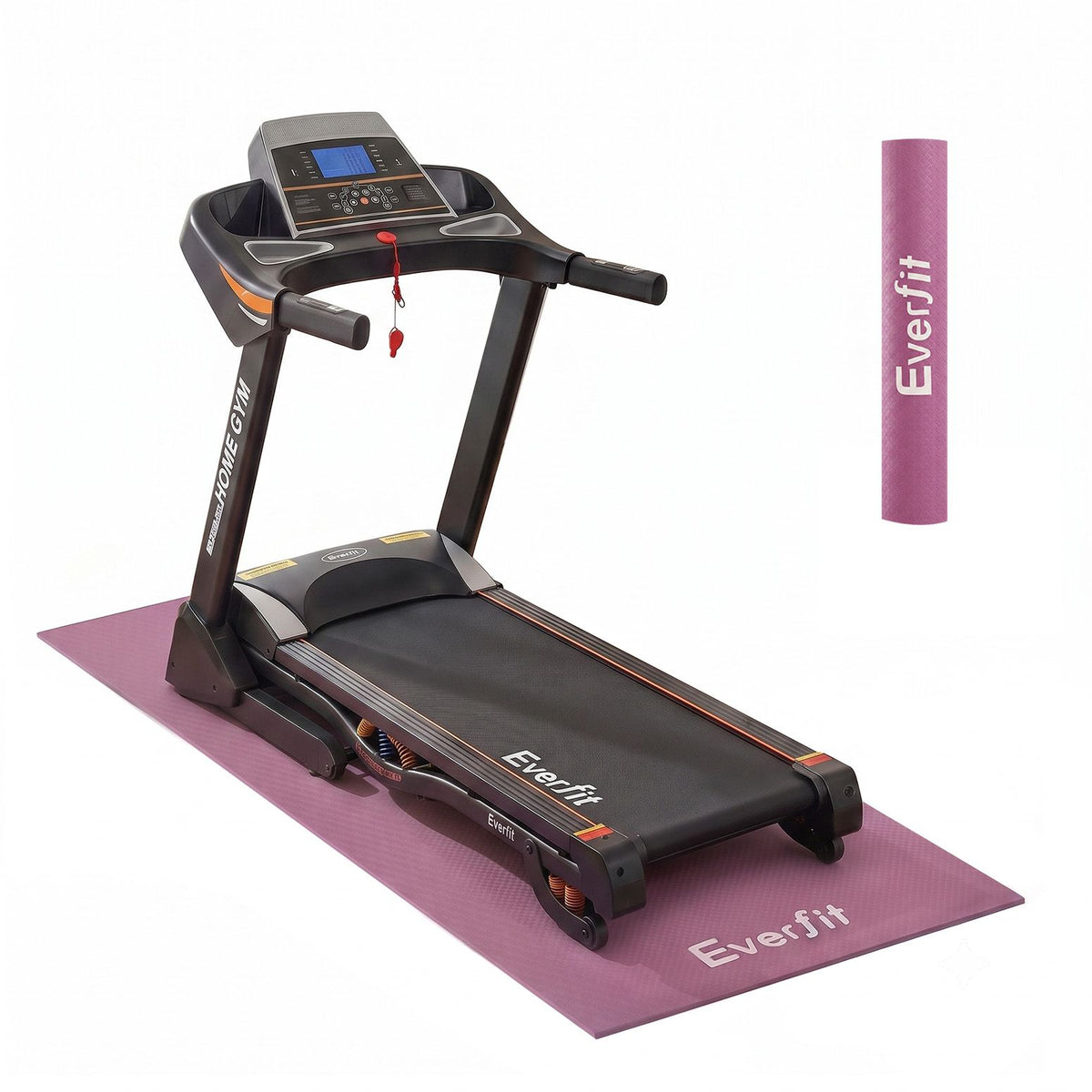Everfit Exercise Equipment Mat 200cm x 90cm Home Gym Purple
