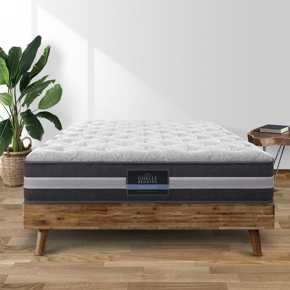 Lotus Queen Mattress 30cm Pocket Spring Medium Firm