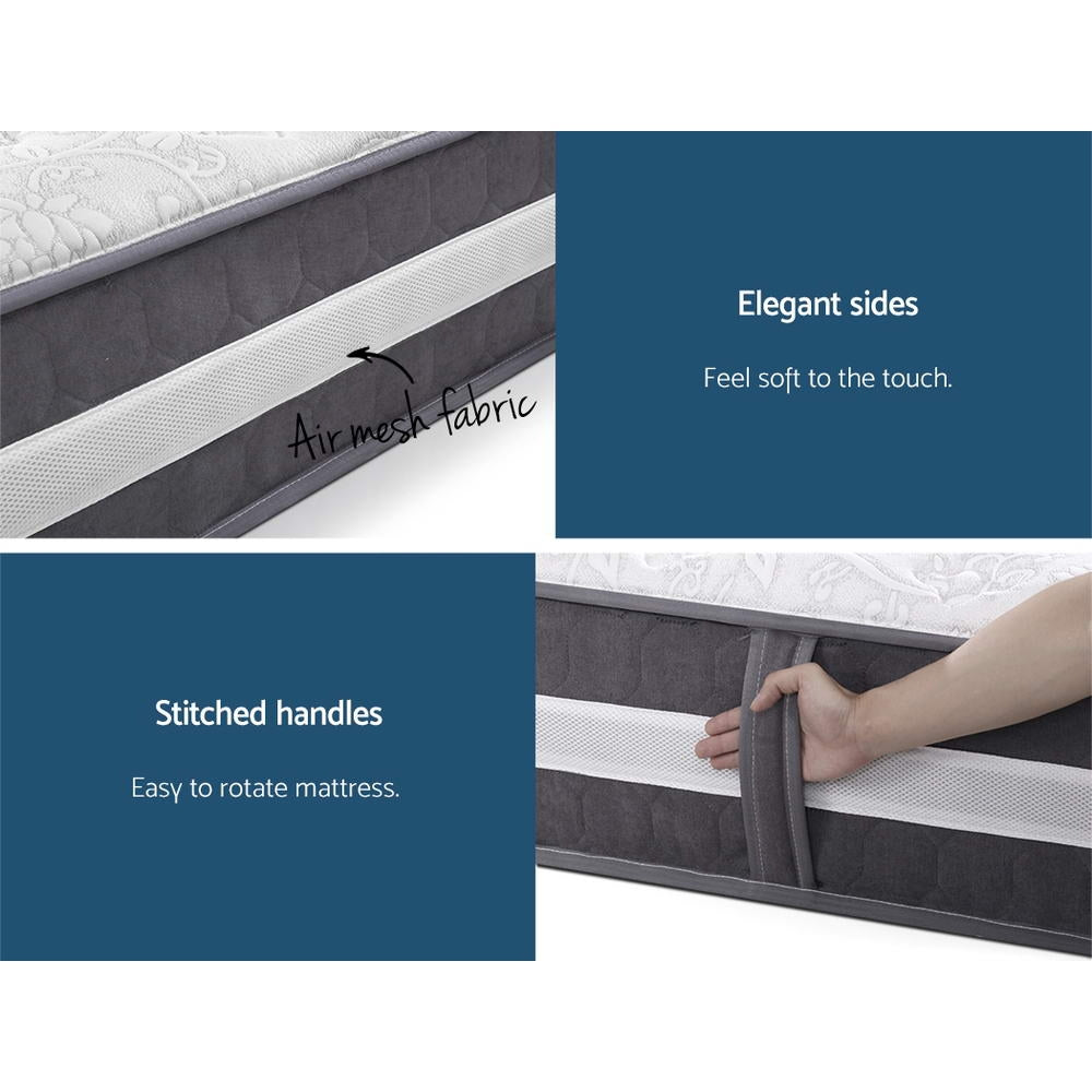 Lotus Queen Mattress 30cm Pocket Spring Medium Firm