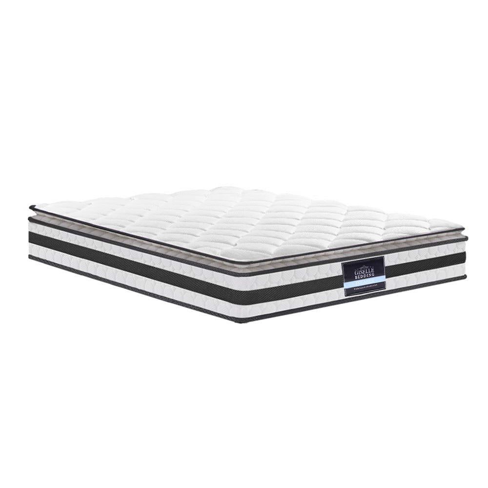 Normay King Single Mattress Pillow Top 21cm Medium Firm