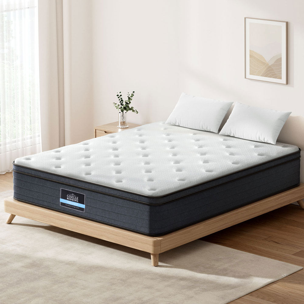 Eve Series Euro Top Queen Mattress 34cm Medium Firm