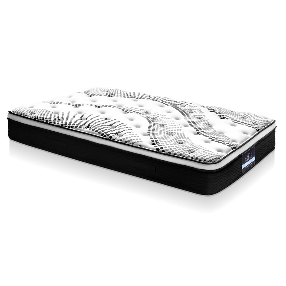 Como Single Mattress Euro Top 32cm Medium Firmness