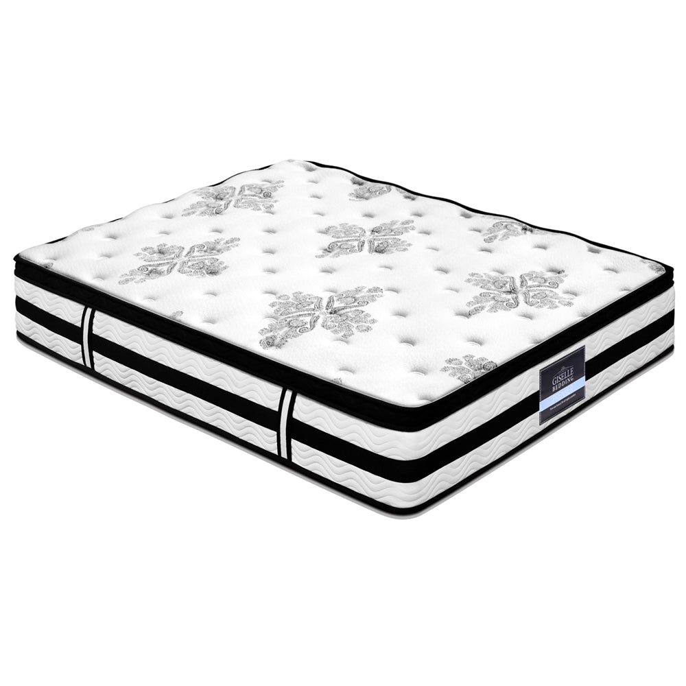 Algarve Queen Mattress Euro Top Pocket Spring 34cm