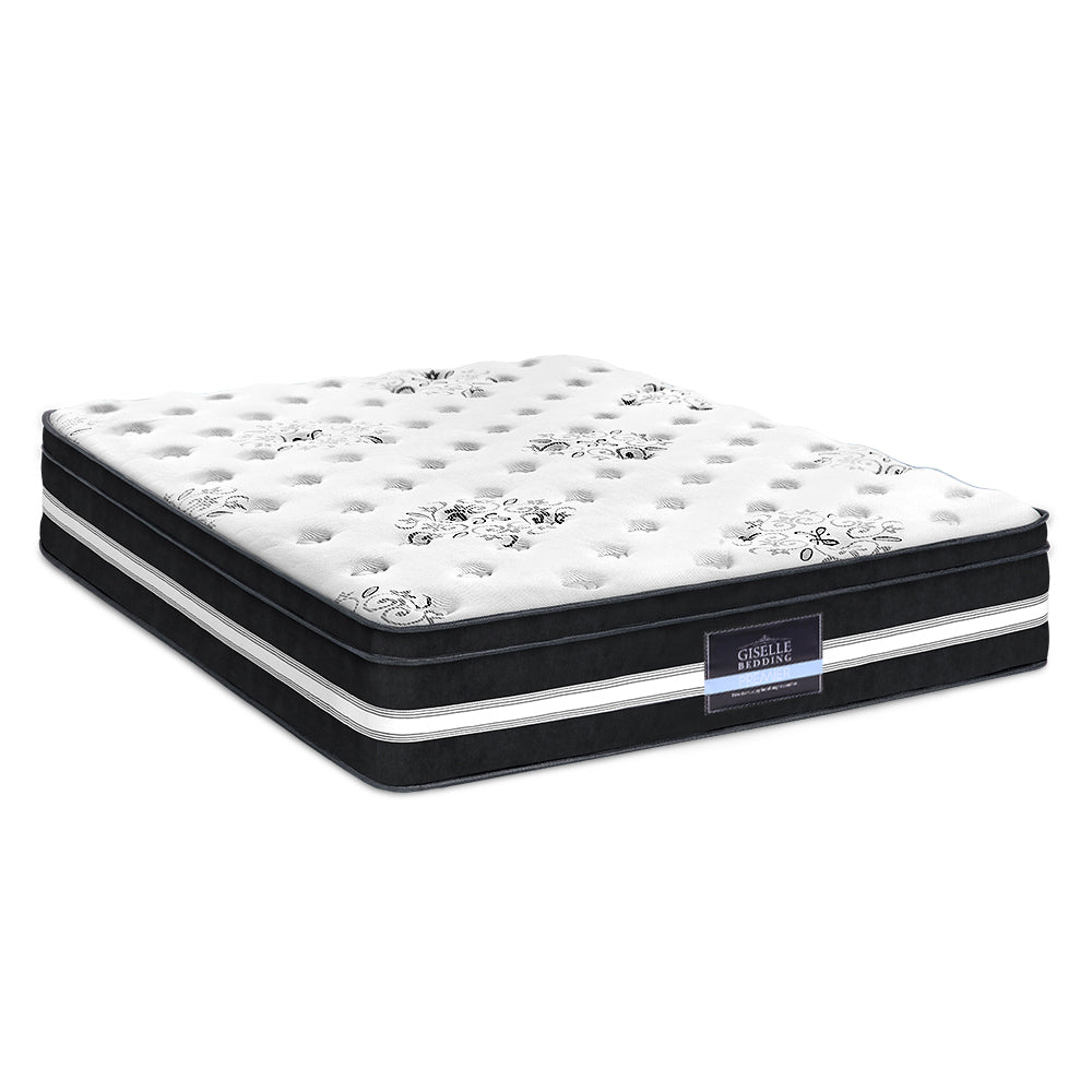 Donegal Queen Mattress 34cm Cool Gel Memory Foam Euro Top