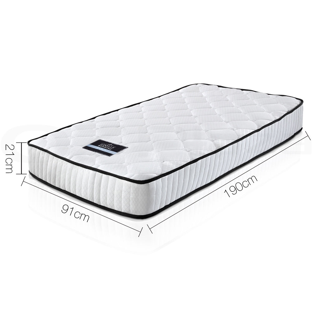Peyton Single Mattress 21cm Tight Top Medium Firm