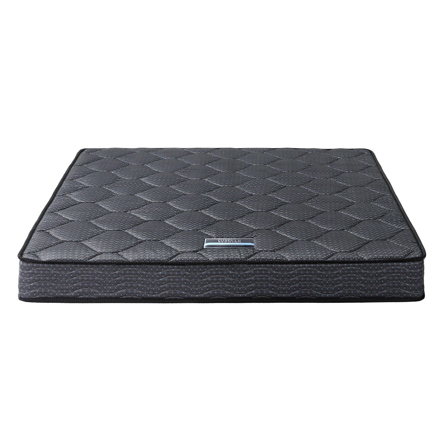 Serena Queen Mattress 16cm Bonnell Spring Medium-Firm Grey
