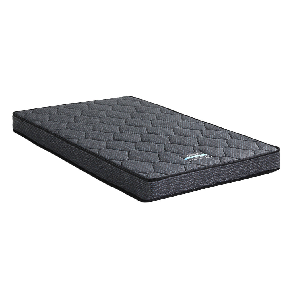 Serena 16cm Single Mattress Medium-Firm Bonnell Spring Grey